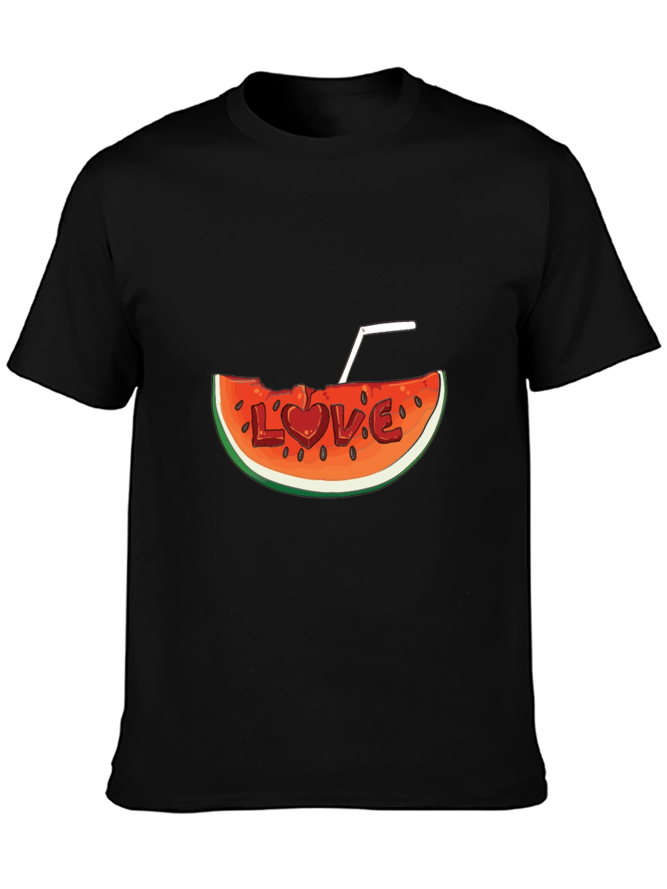 Watermelon Love Graphic Tee - Summer Fun