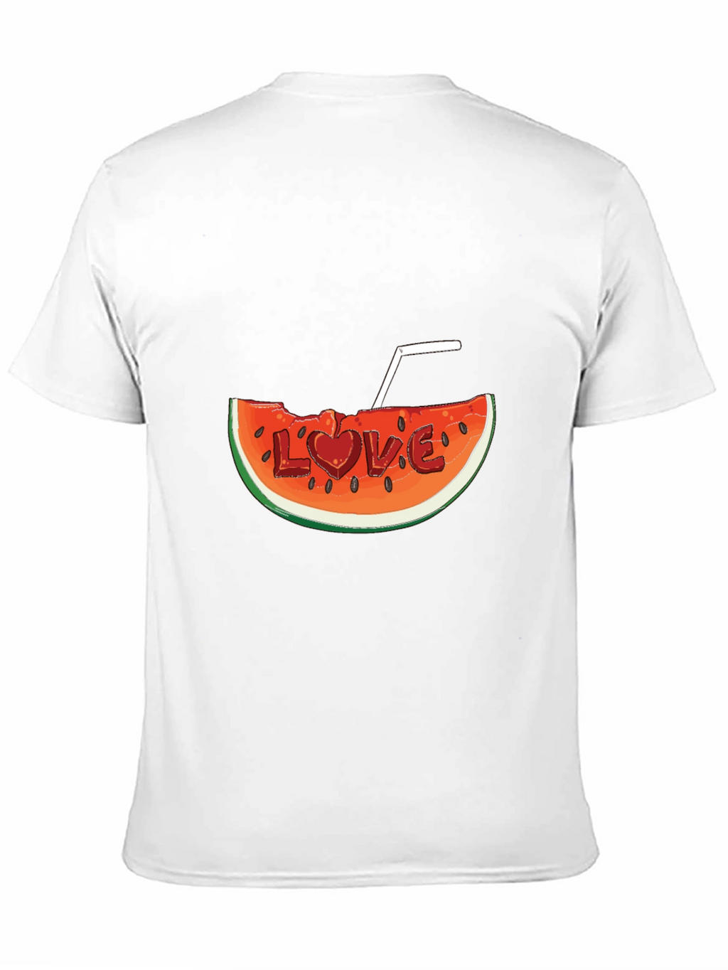 Watermelon Love Graphic Tee - Summer Fun