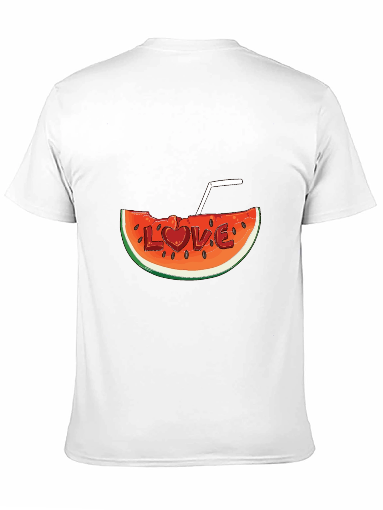 Watermelon Love Graphic Tee - Summer Fun