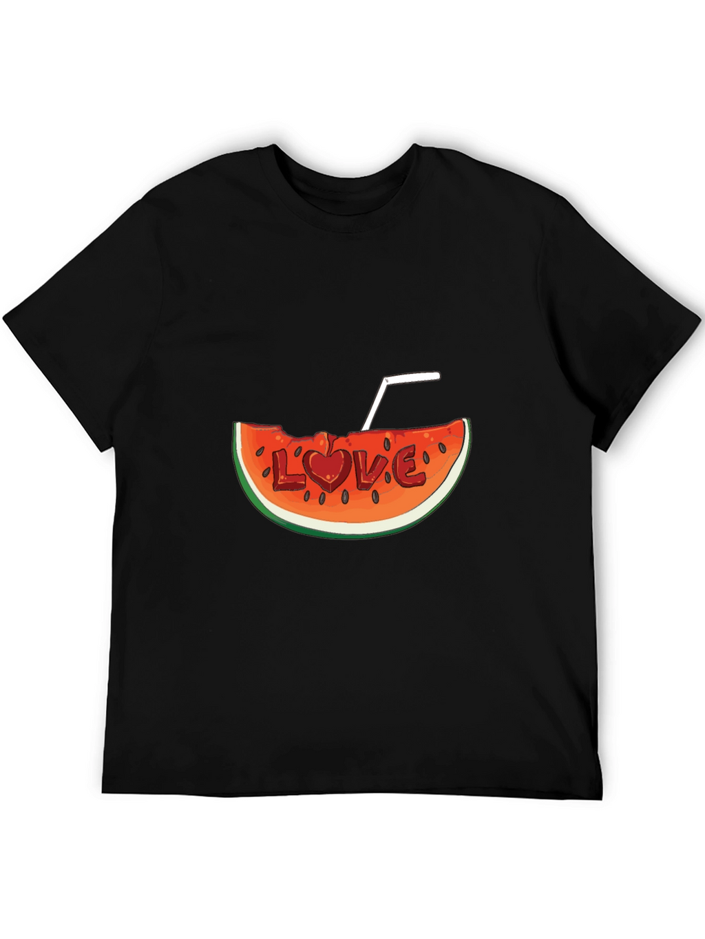 Watermelon Love Graphic Tee - Summer Fun