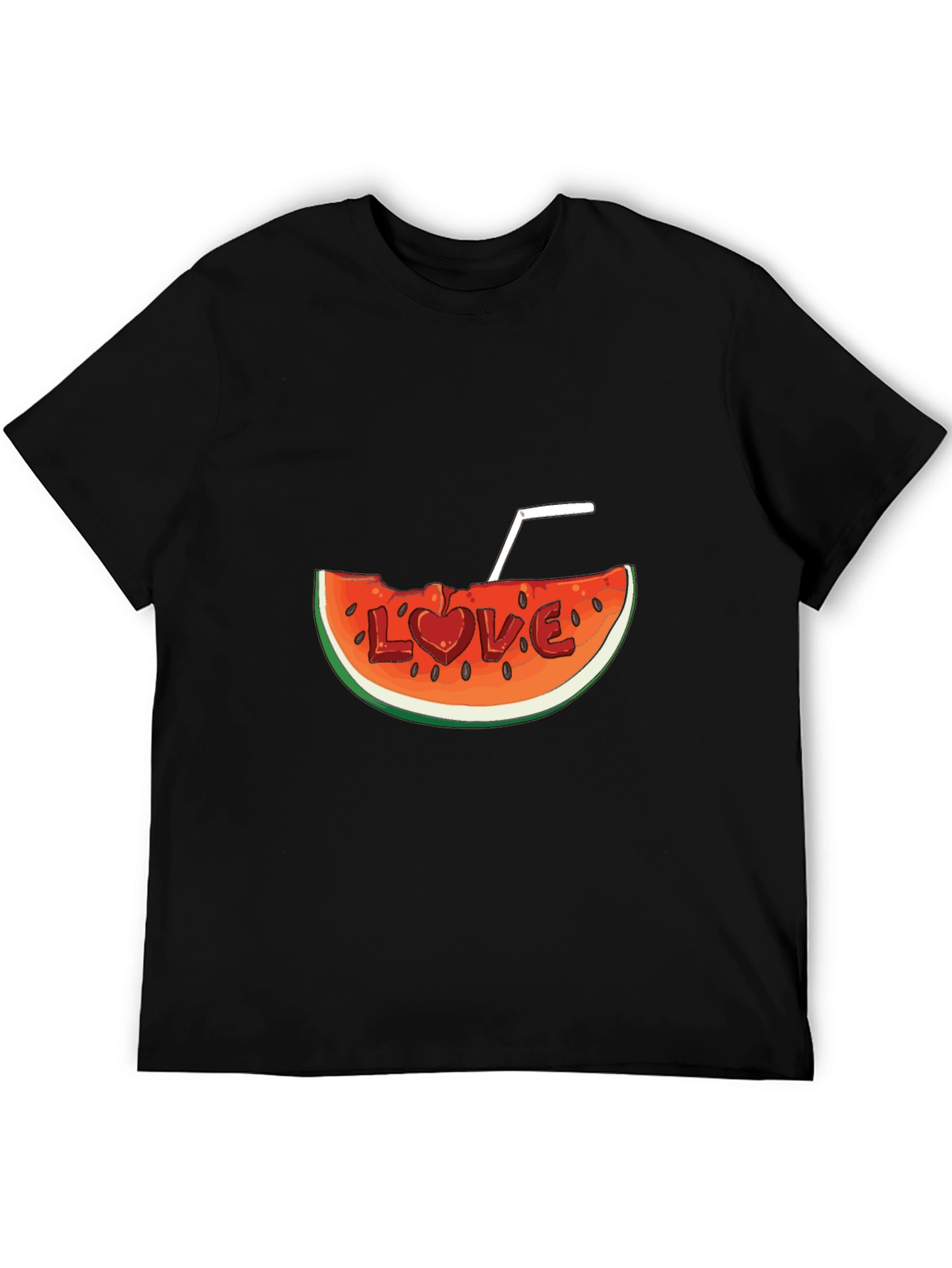 Watermelon Love Graphic Tee - Summer Fun