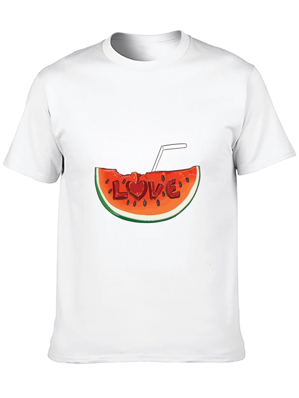Watermelon Love Graphic Tee - Summer Fun