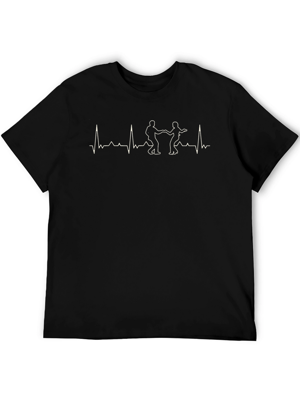Dance Beat T-Shirt - Rhythm Heartbeat Tee