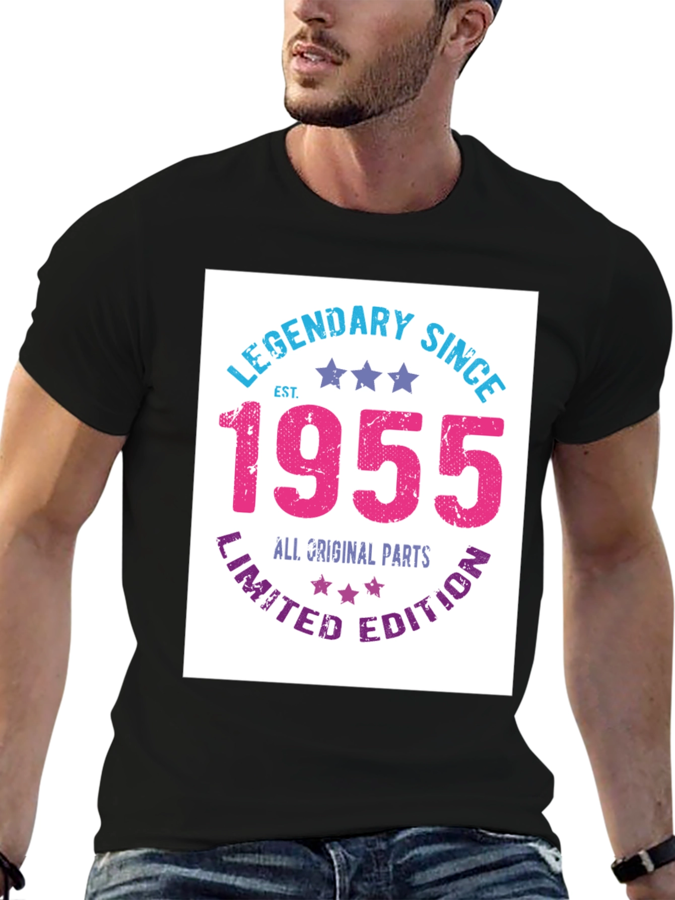 Legendary Since 1955 Black T-Shirt