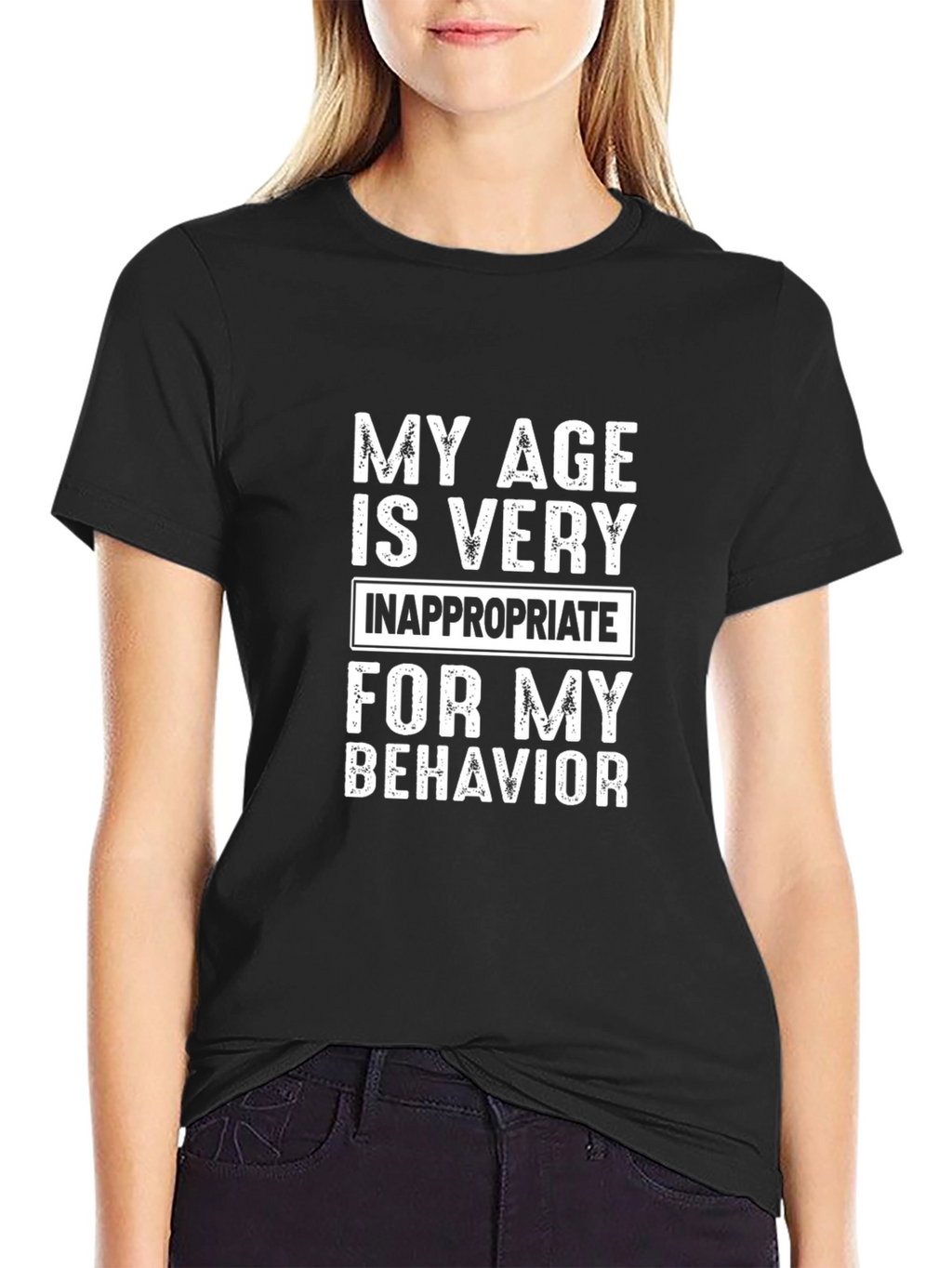 Funny Age Inappropriate T-Shirt