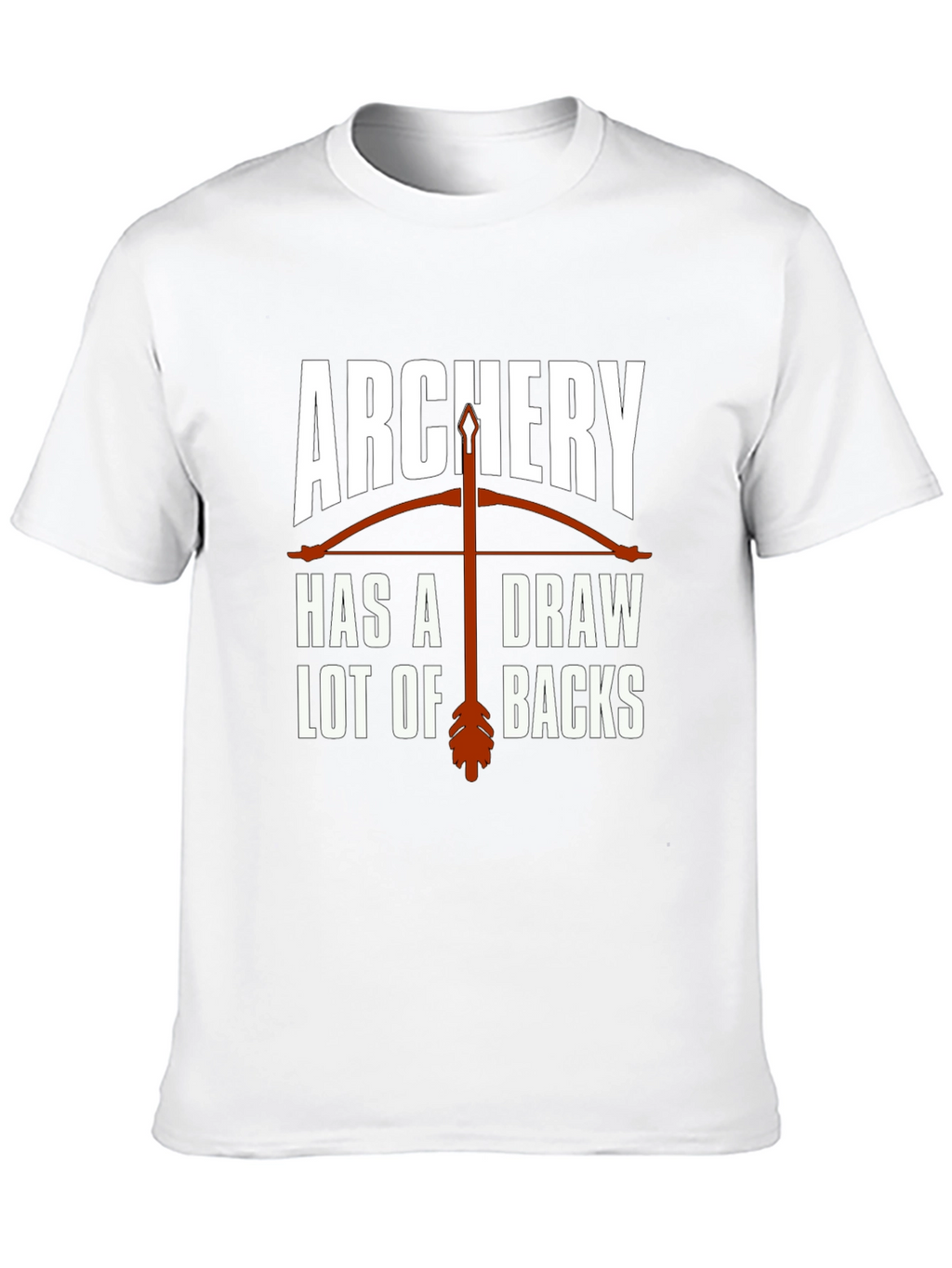 Archery Drawbacks Graphic T-Shirt - Novelty Design