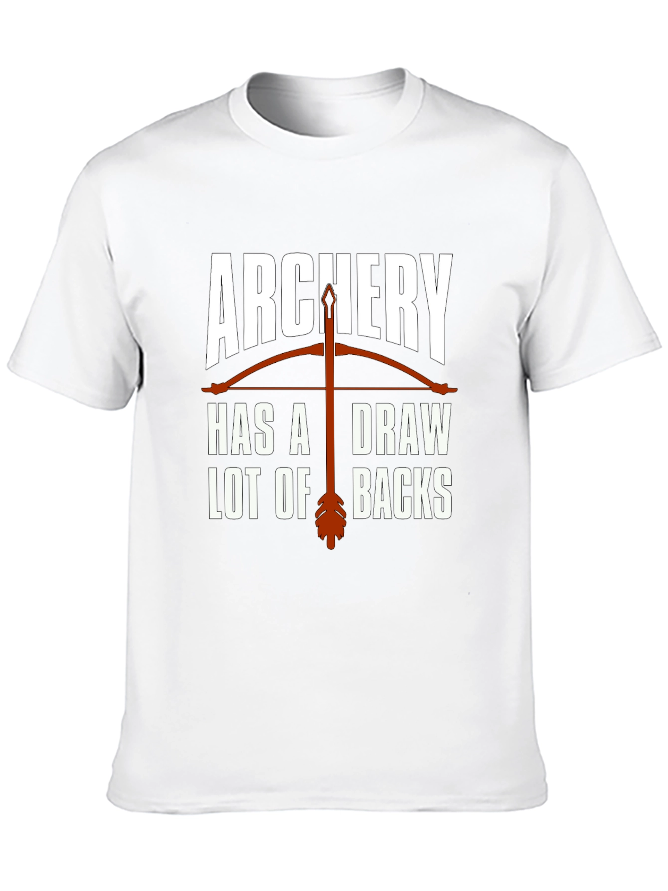 Archery Drawbacks Graphic T-Shirt - Novelty Design