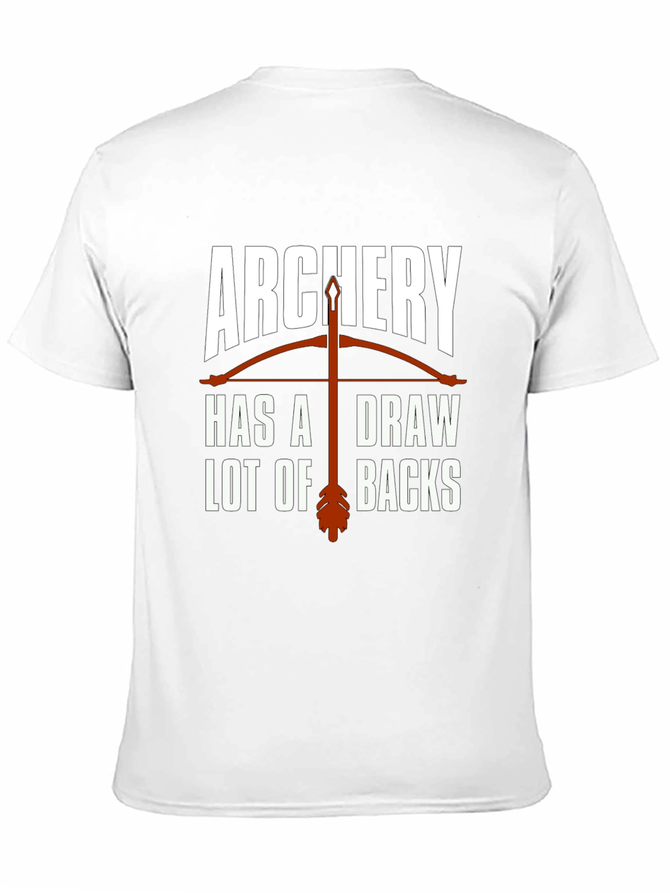 Archery Drawbacks Graphic T-Shirt - Novelty Design