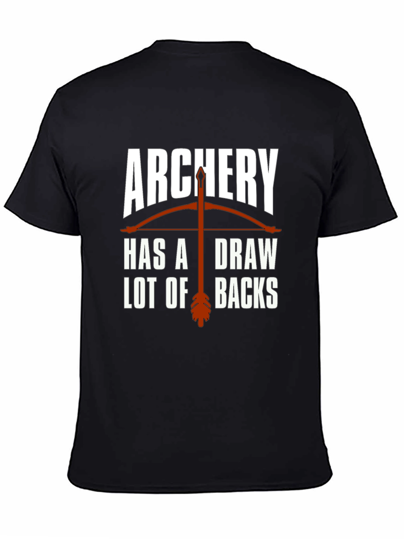 Archery Drawbacks Graphic T-Shirt - Novelty Design