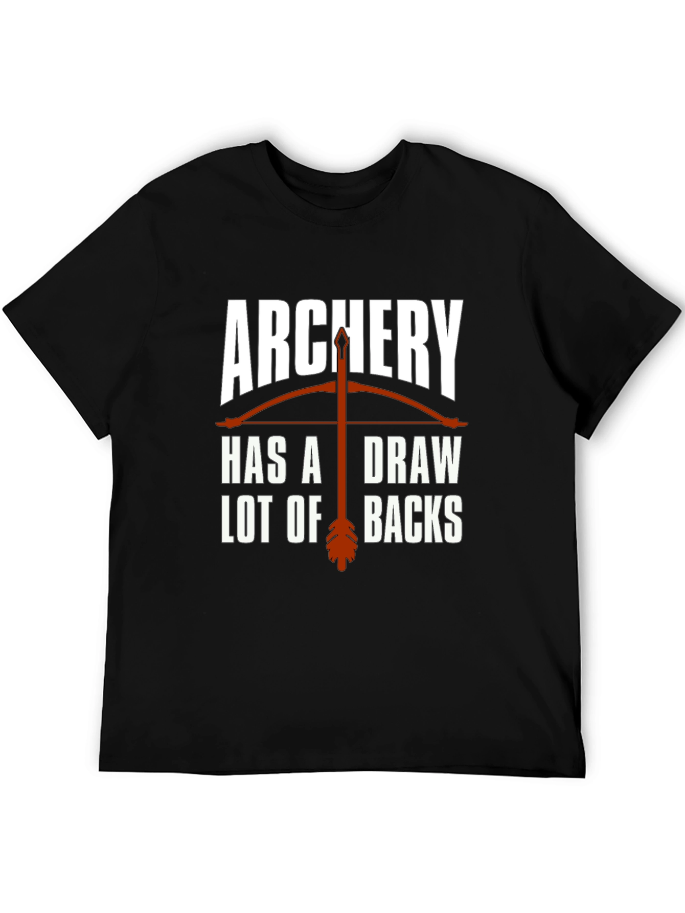 Archery Drawbacks Graphic T-Shirt - Novelty Design