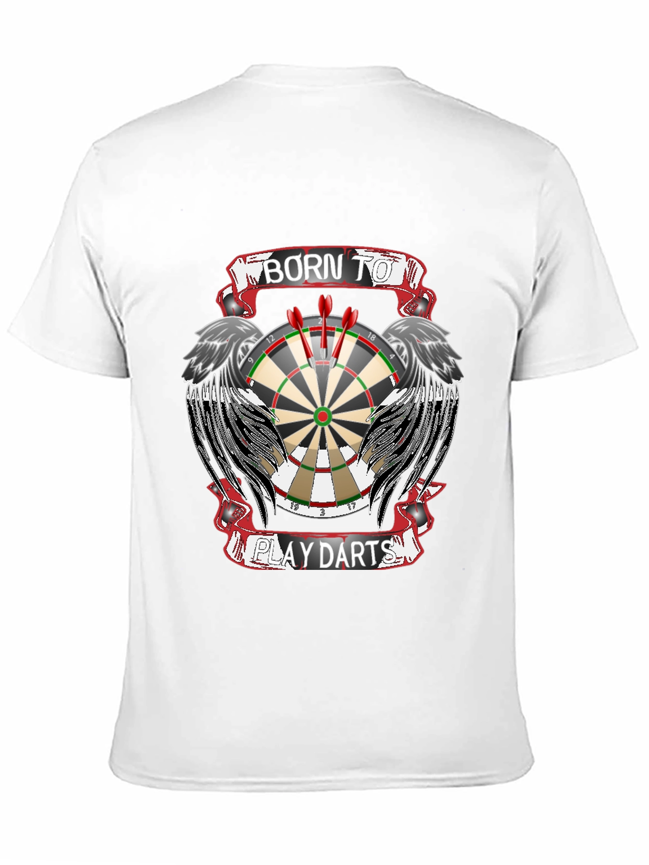 Born to Play Darts Graphic Tee
