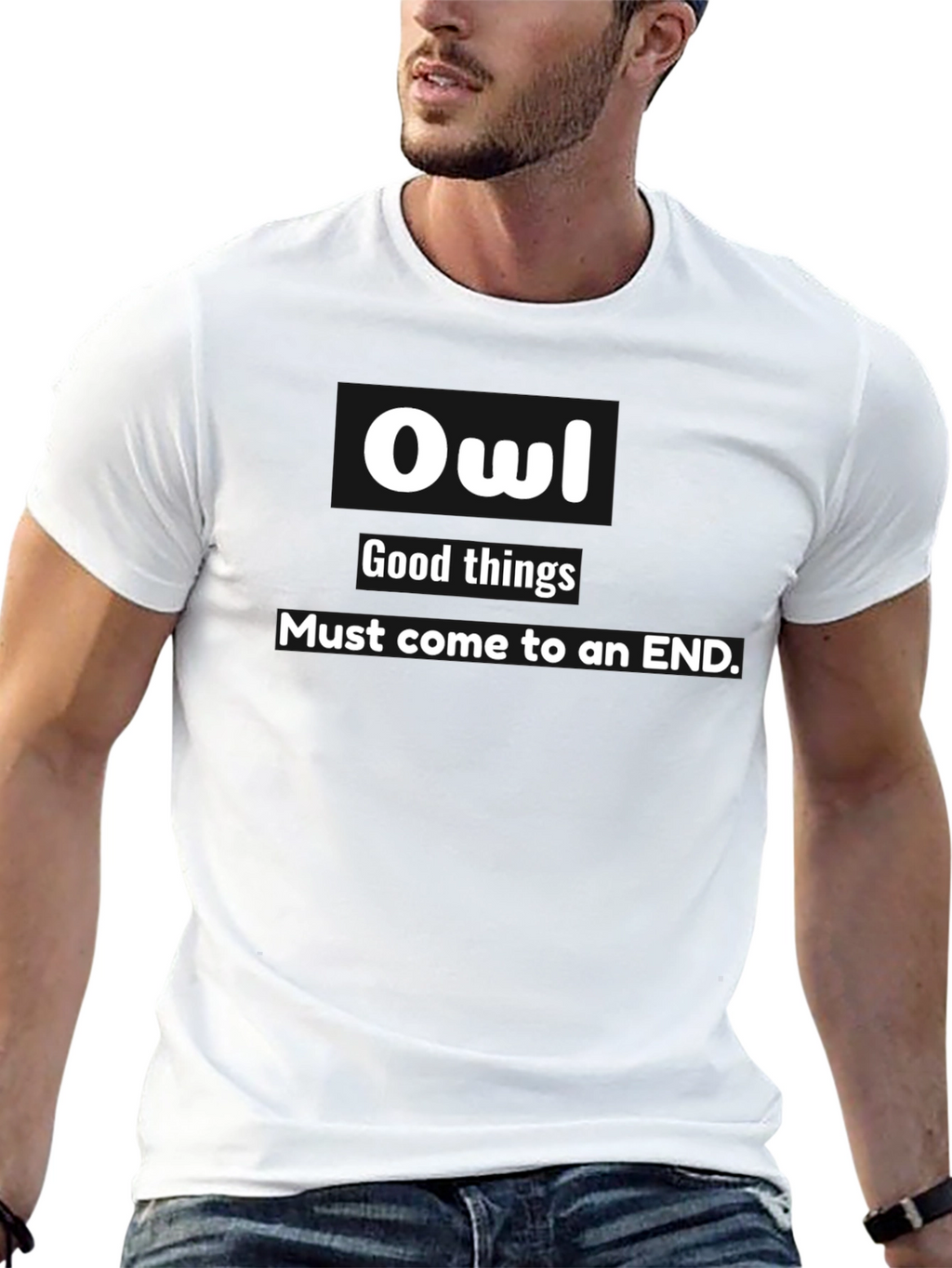 Owl Good Things Must End Graphic T-Shirt