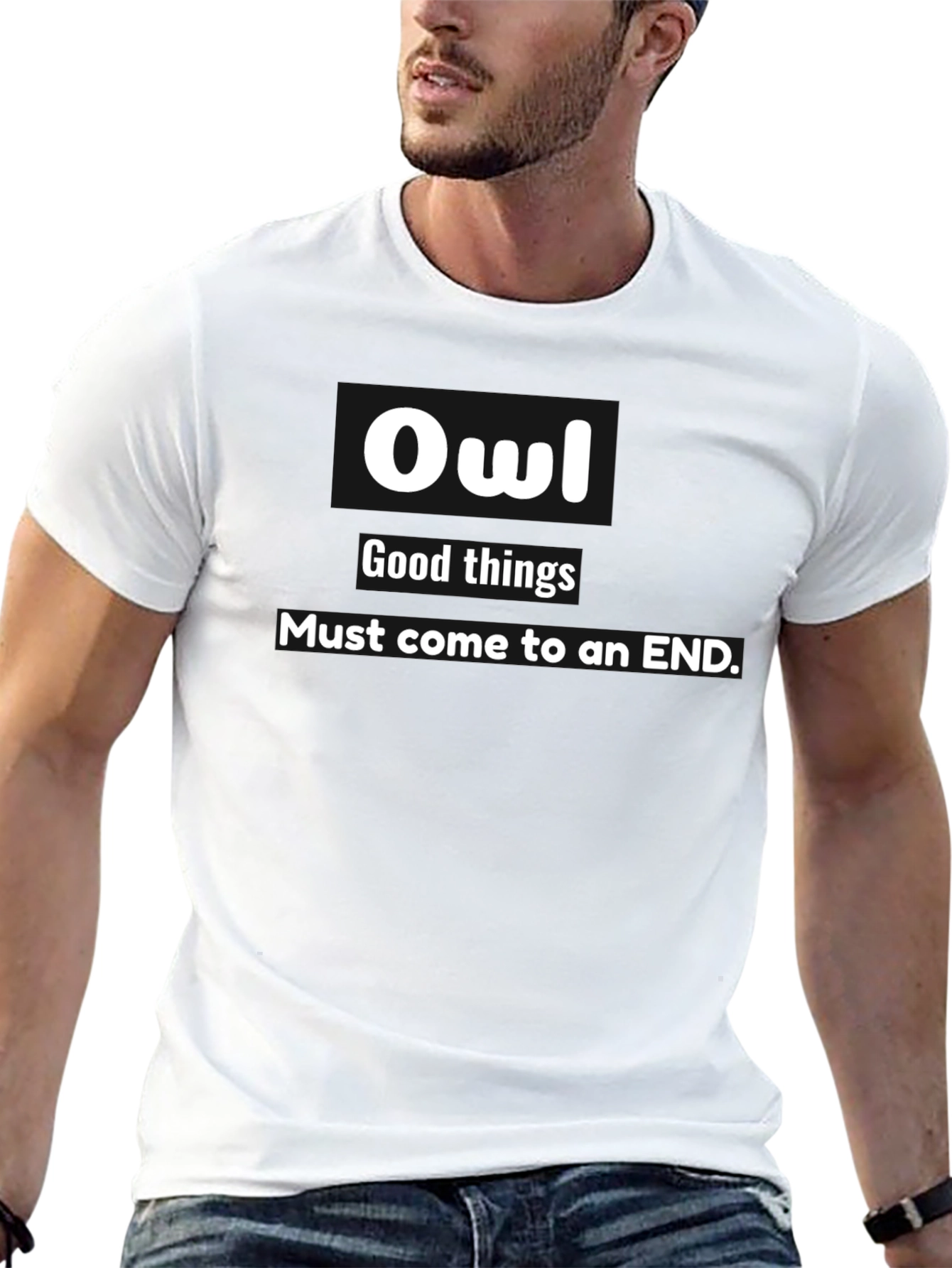 Owl Good Things Must End Graphic T-Shirt