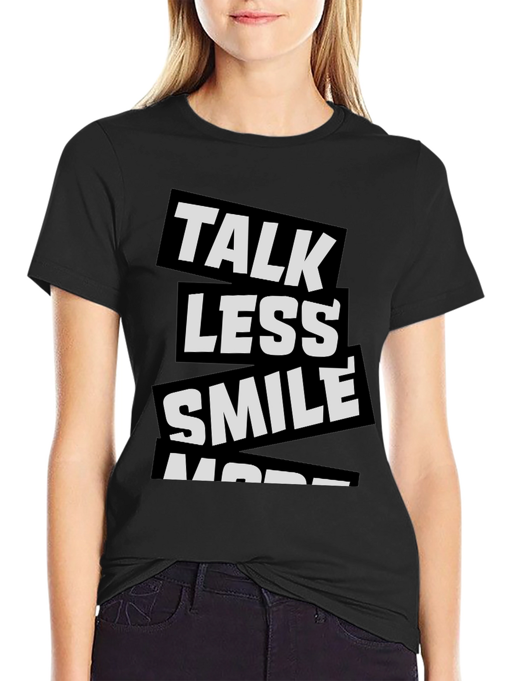 Talk Less Smile More Graphic Tee