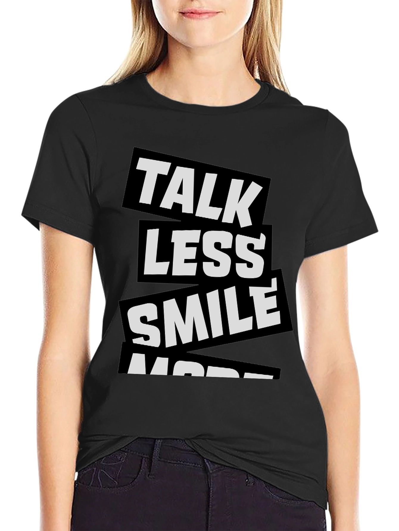 Talk Less Smile More Graphic Tee