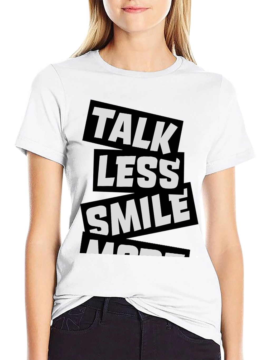 Talk Less Smile More Graphic Tee