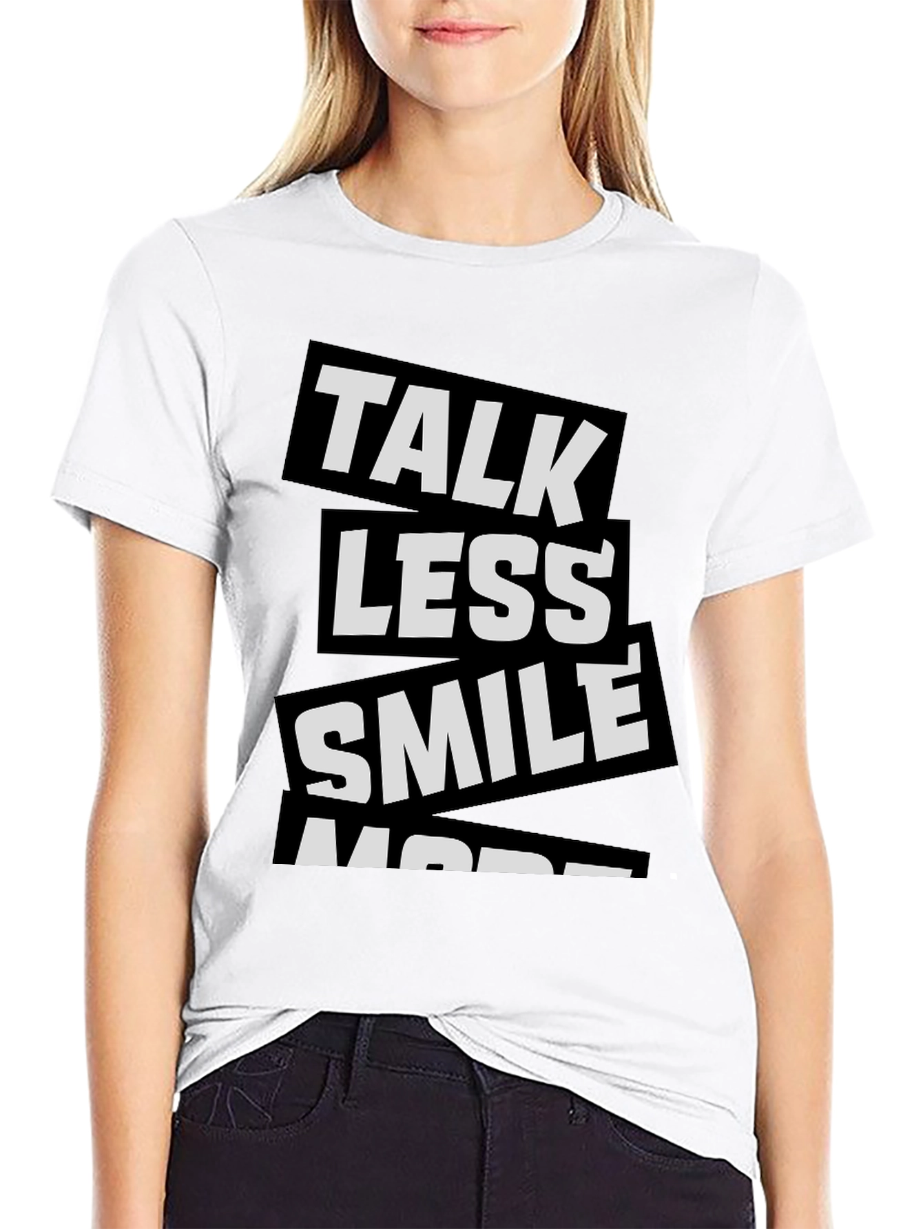 Talk Less Smile More Graphic Tee