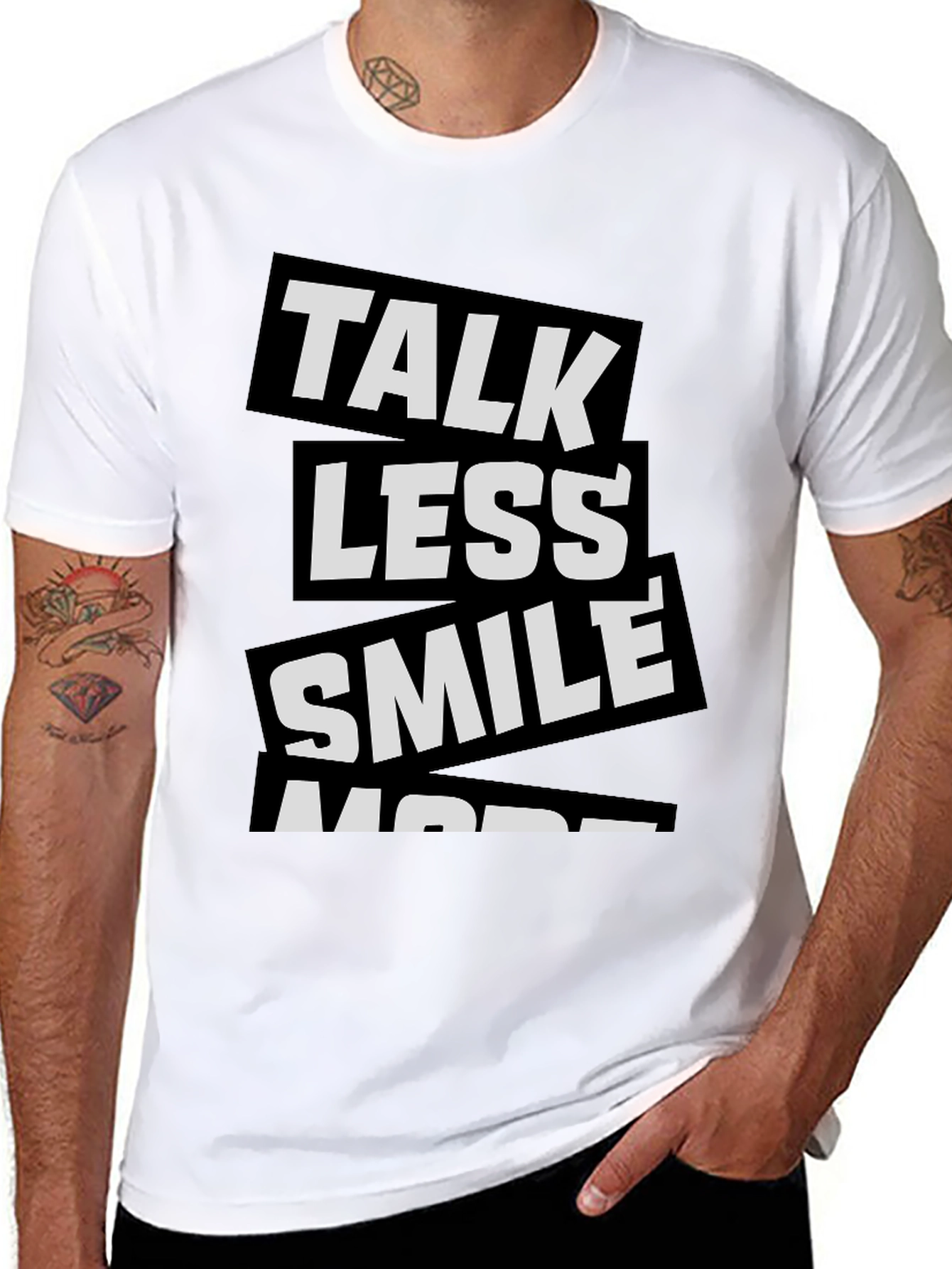 Talk Less Smile More Graphic Tee