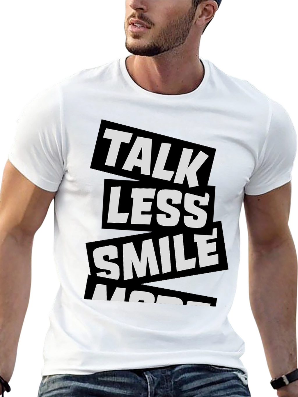 Talk Less Smile More Graphic Tee