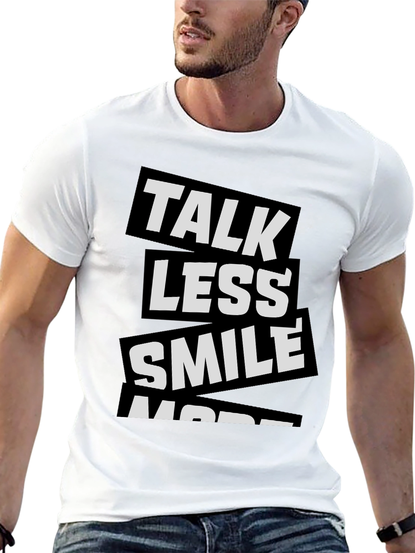 Talk Less Smile More Graphic Tee