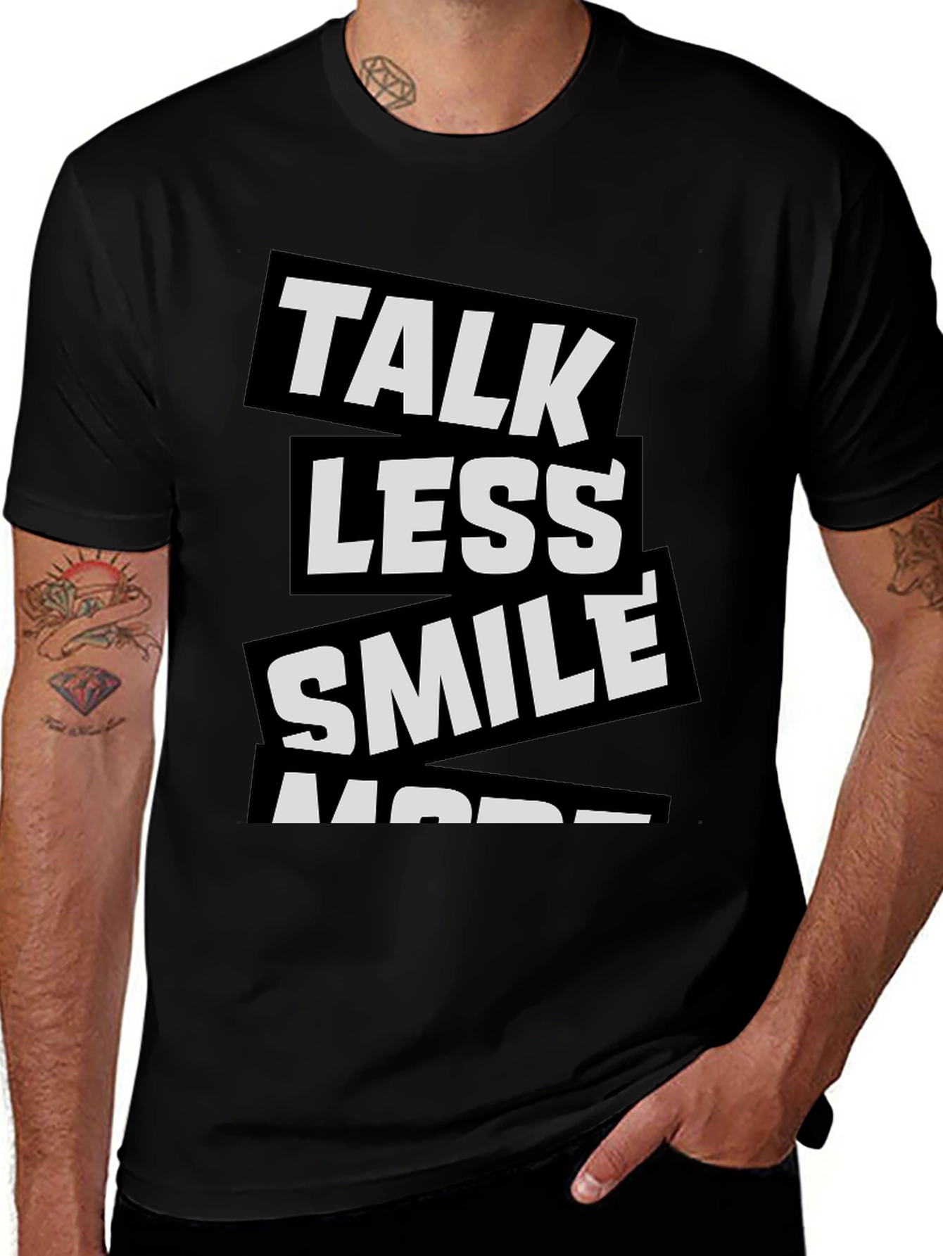 Talk Less Smile More Graphic Tee