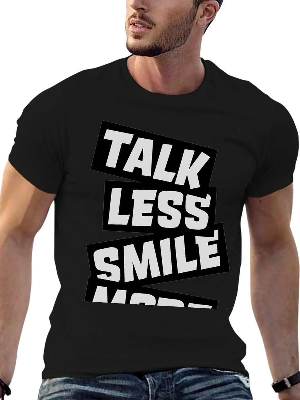 Talk Less Smile More Graphic Tee