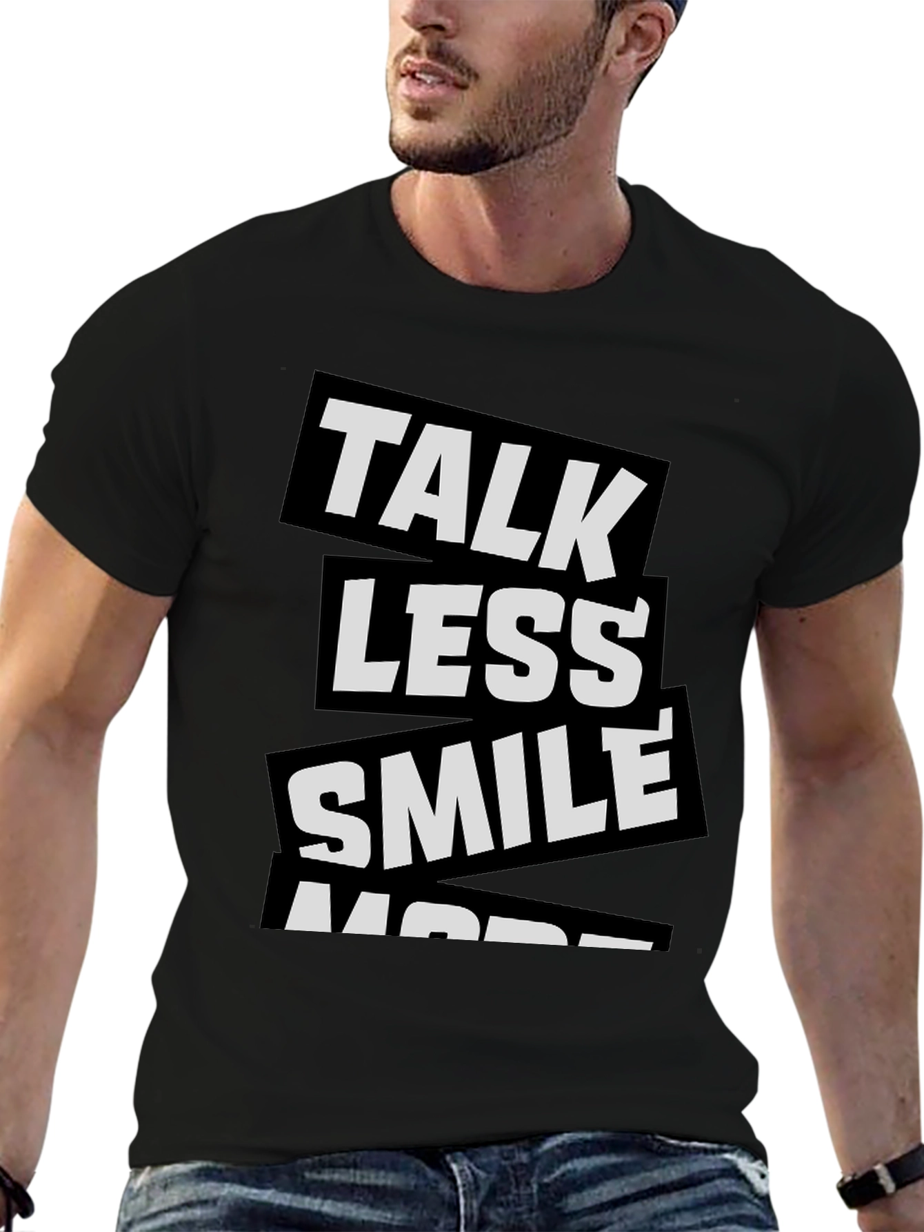 Talk Less Smile More Graphic Tee