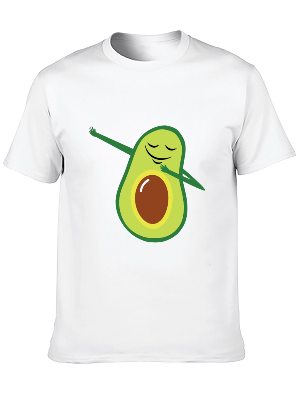 Dabbing Avocado Black T-Shirt