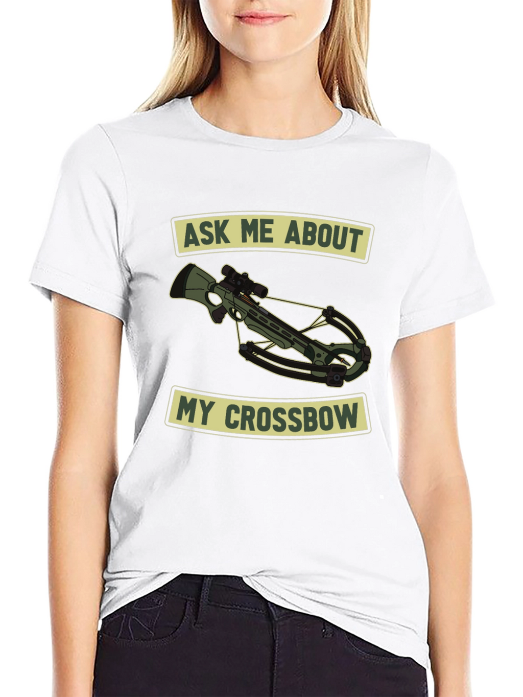 Ask Me About My Crossbow T-Shirt