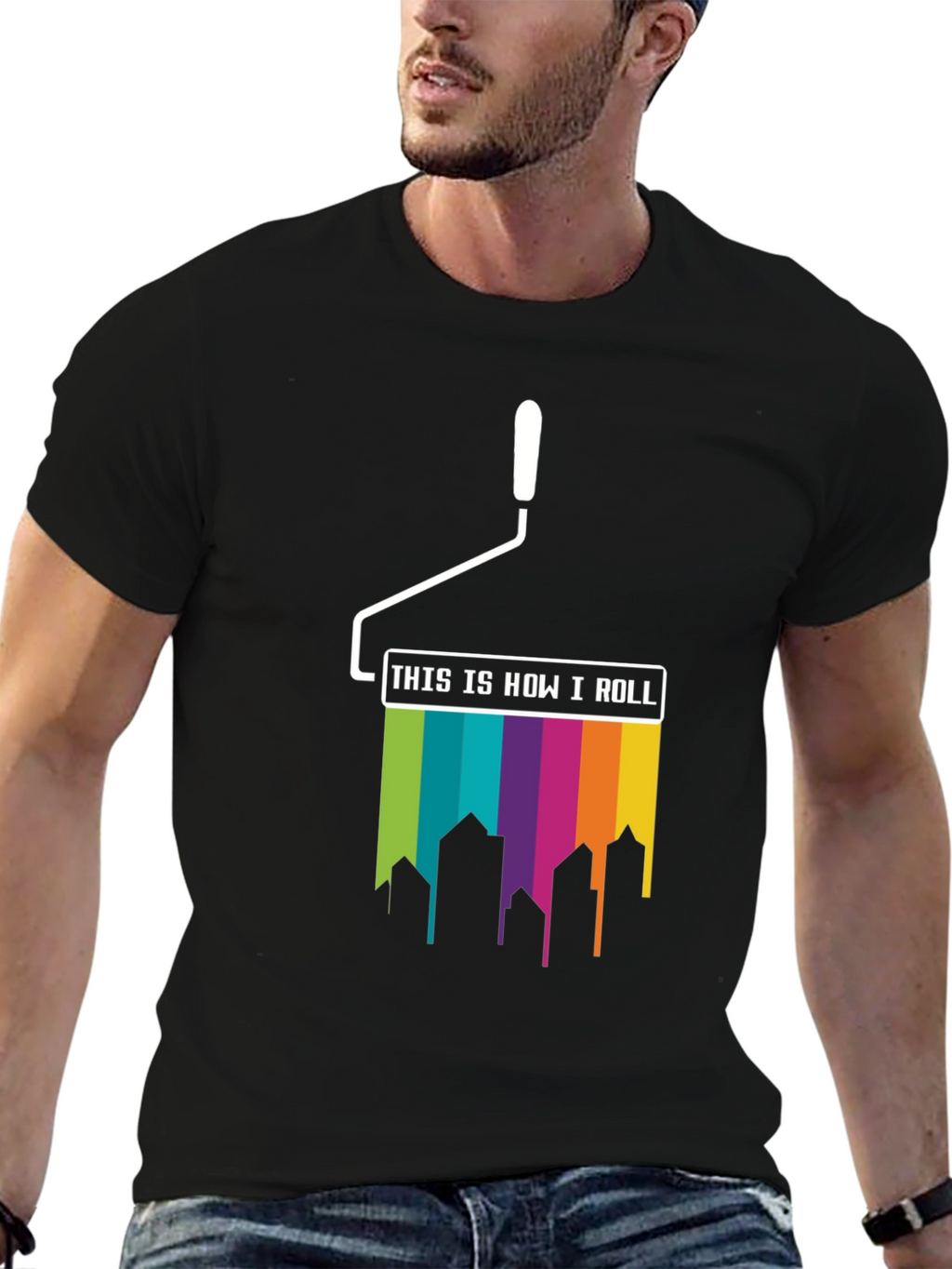 Paint Roller How I Roll T-Shirt
