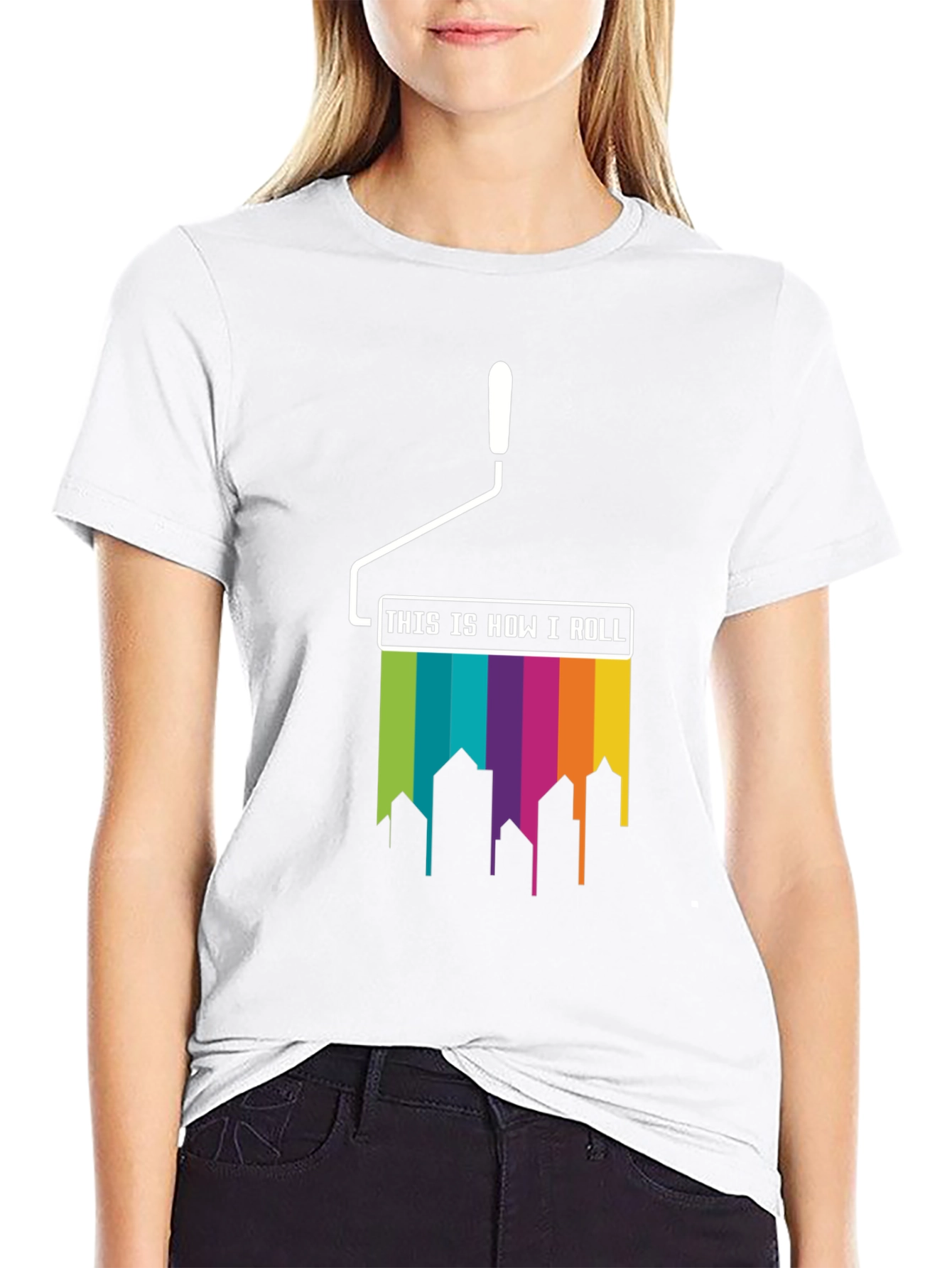 Paint Roller How I Roll T-Shirt