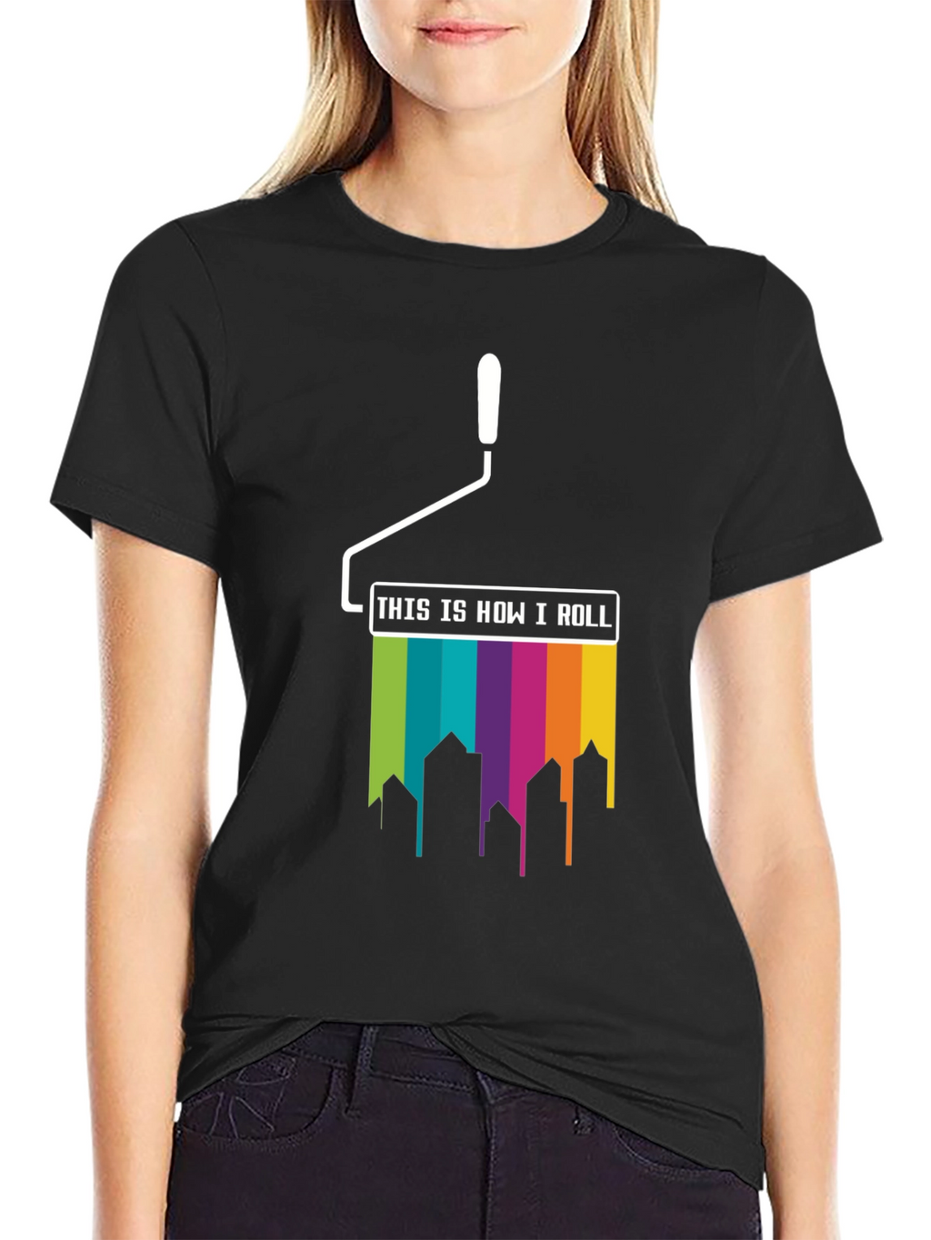 Paint Roller How I Roll T-Shirt