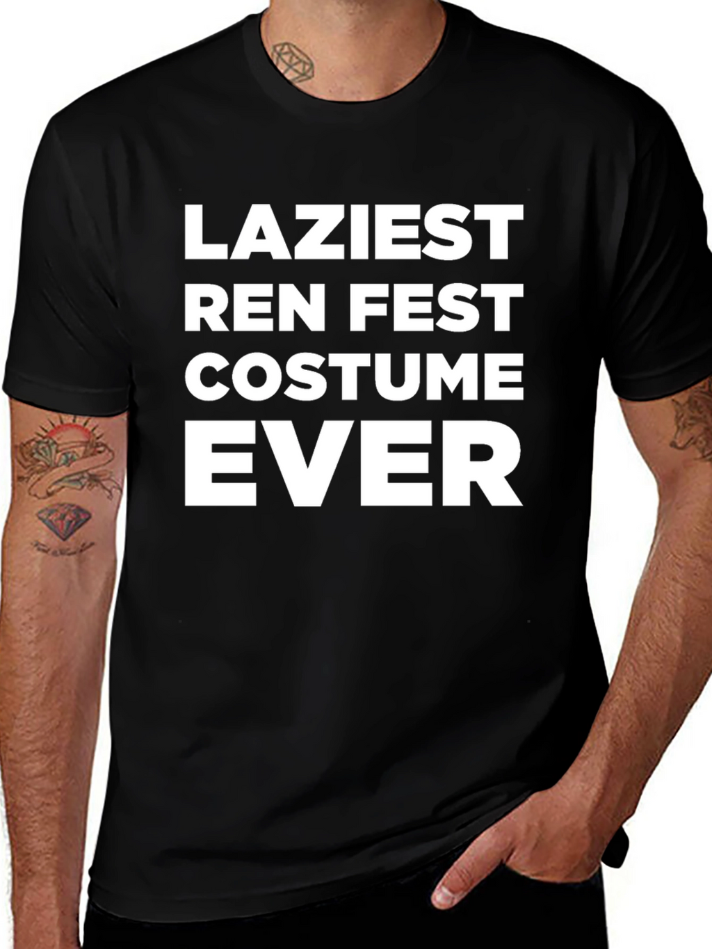 Laziest Ren Fest Costume T-Shirt - Renaissance Fair Outfit