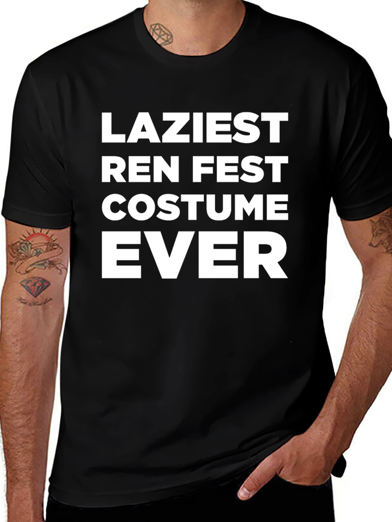Laziest Ren Fest Costume T-Shirt - Renaissance Fair Outfit