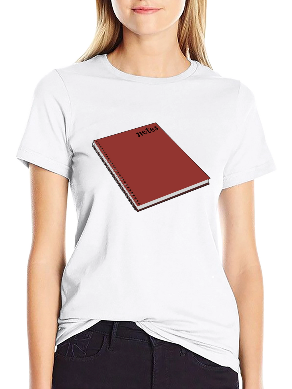 Notes Graphic T-Shirt - Classic Black Tee