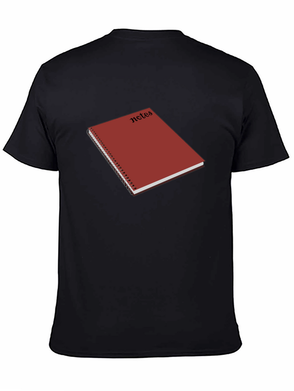 Notes Graphic T-Shirt - Classic Black Tee