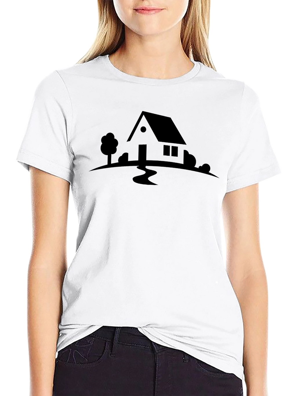 House Silhouette Graphic Tee