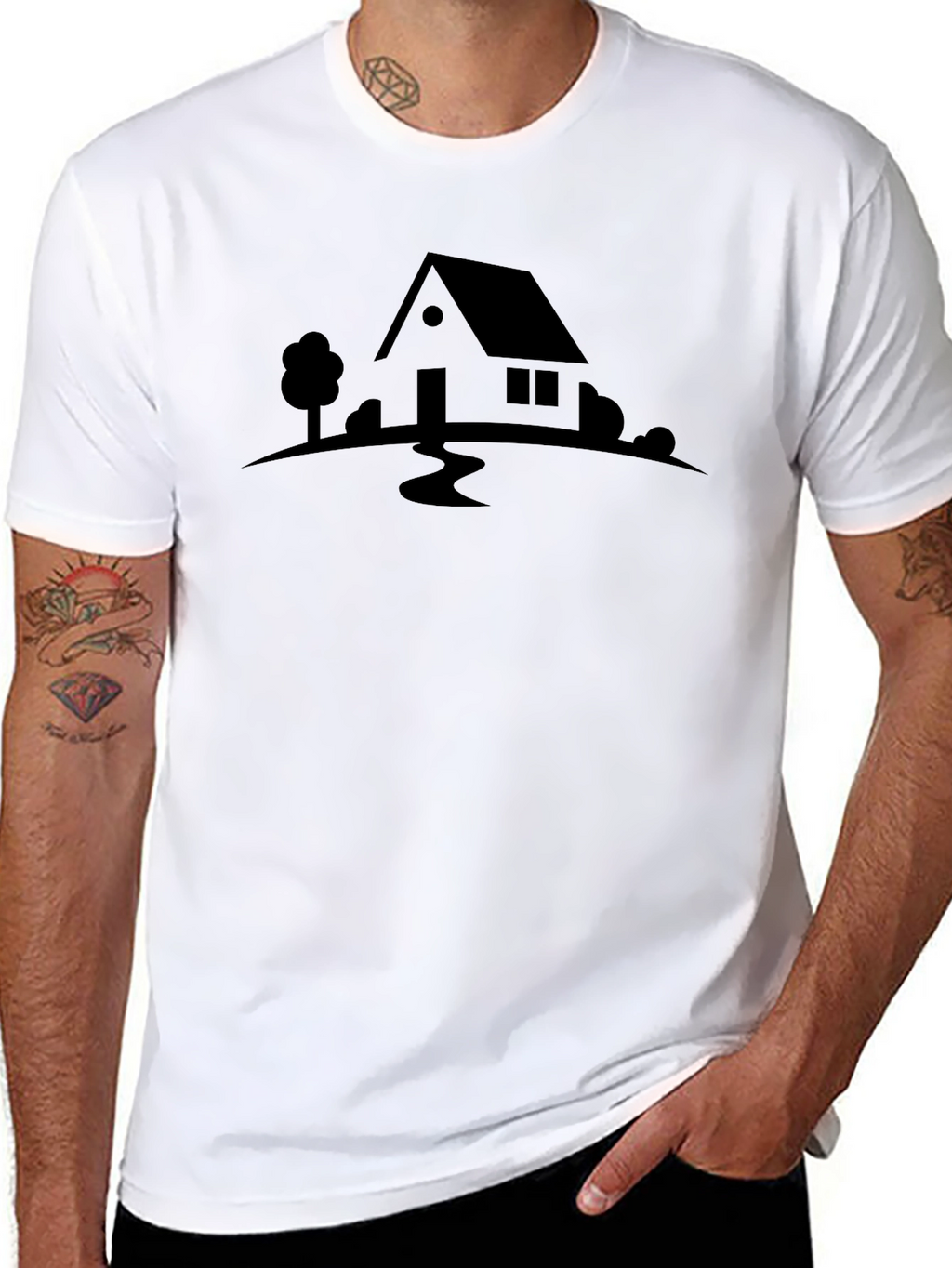 House Silhouette Graphic Tee