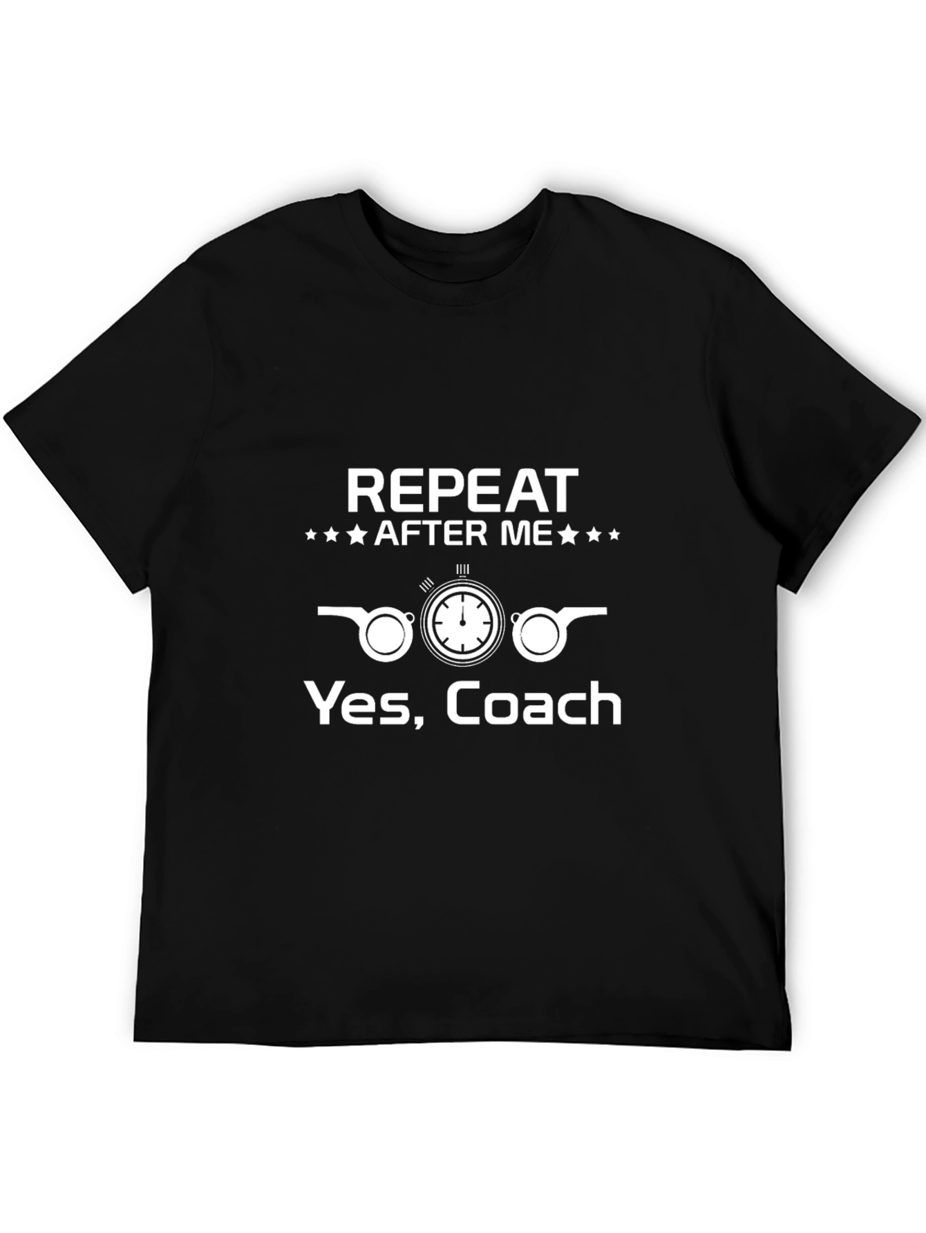 Yes Coach T-Shirt - Funny Sport Training Tee