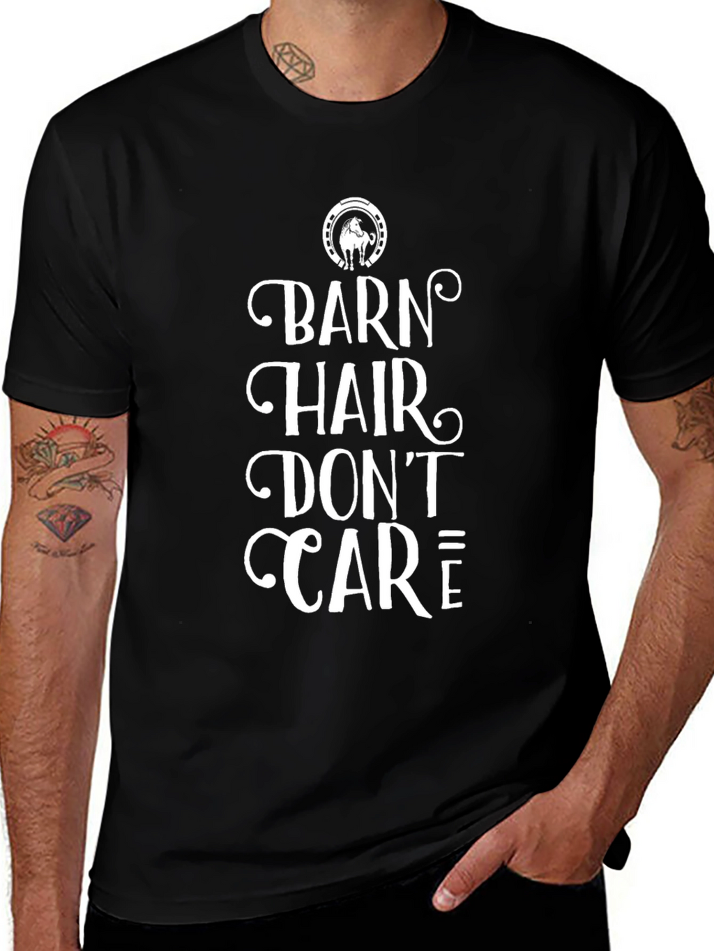 Barn Hair Dont Care Graphic Tee