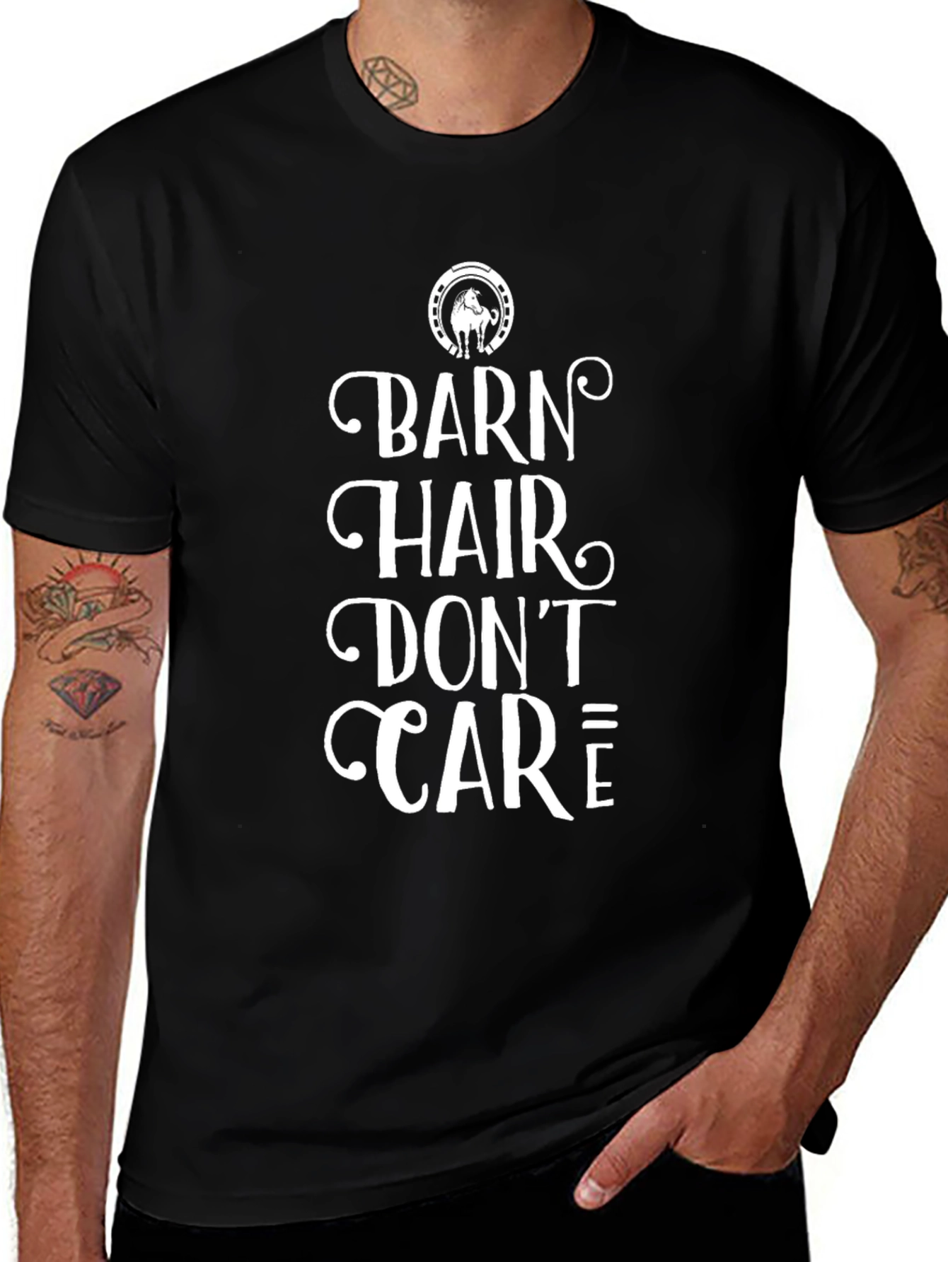 Barn Hair Dont Care Graphic Tee