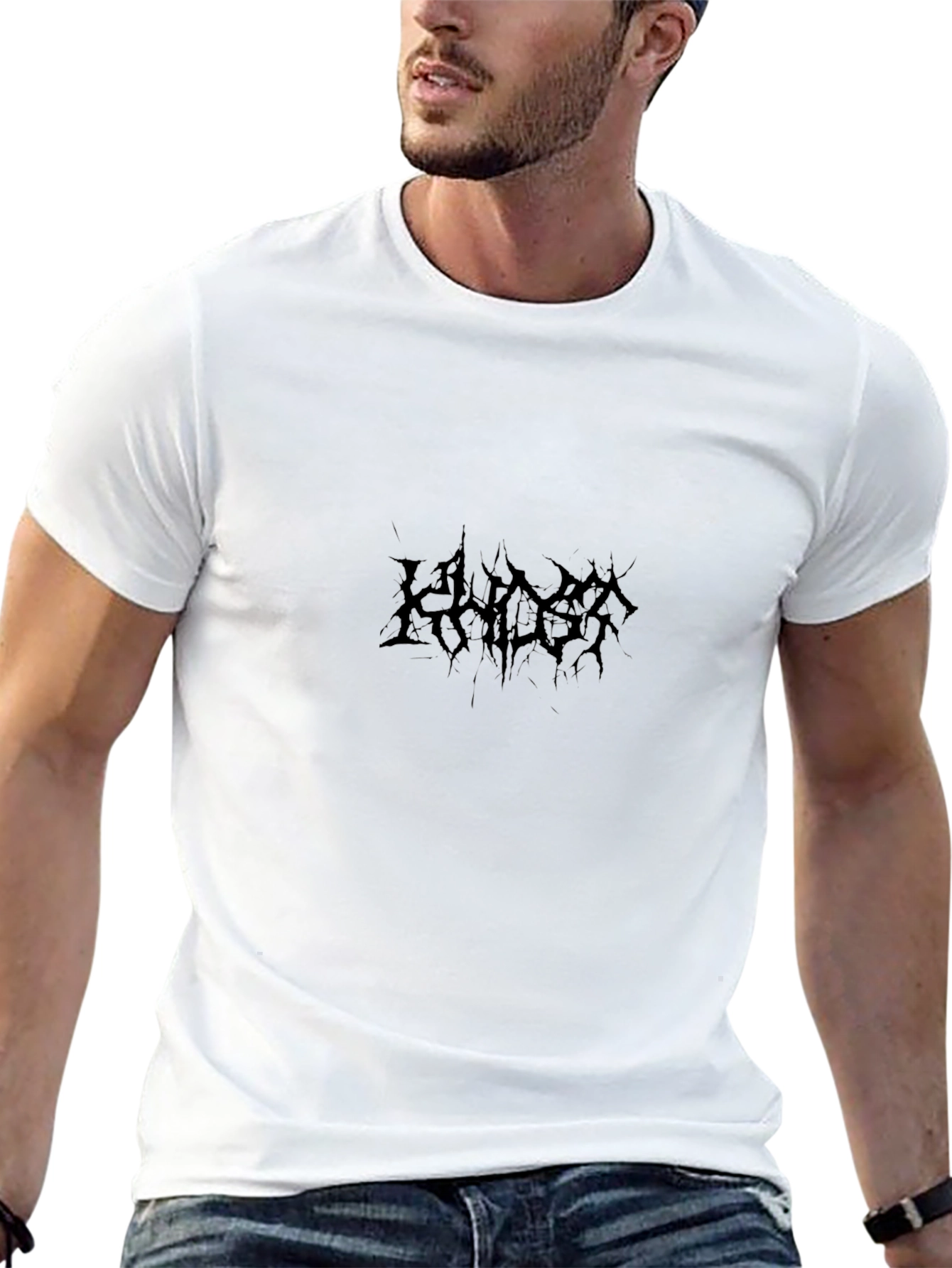 Black Metal Band Logo T-Shirt