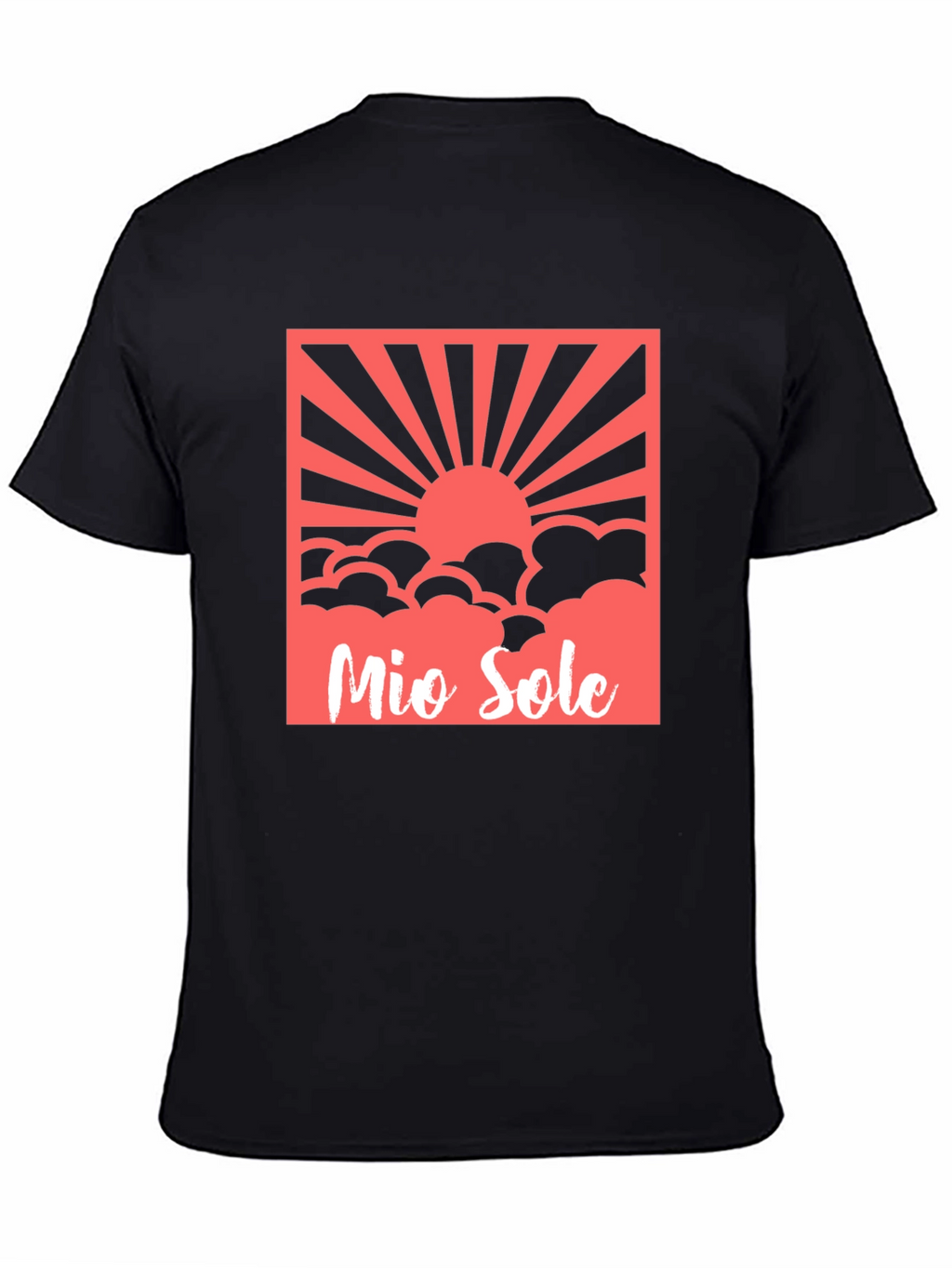 Mio Sole Graphic T-Shirt - Black