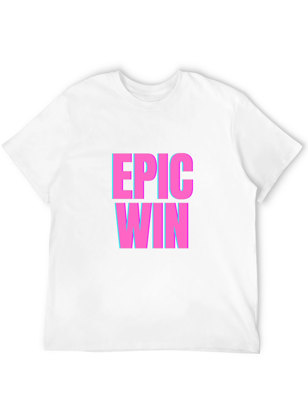 Epic Win Graphic T-Shirt - Black Casual Tee