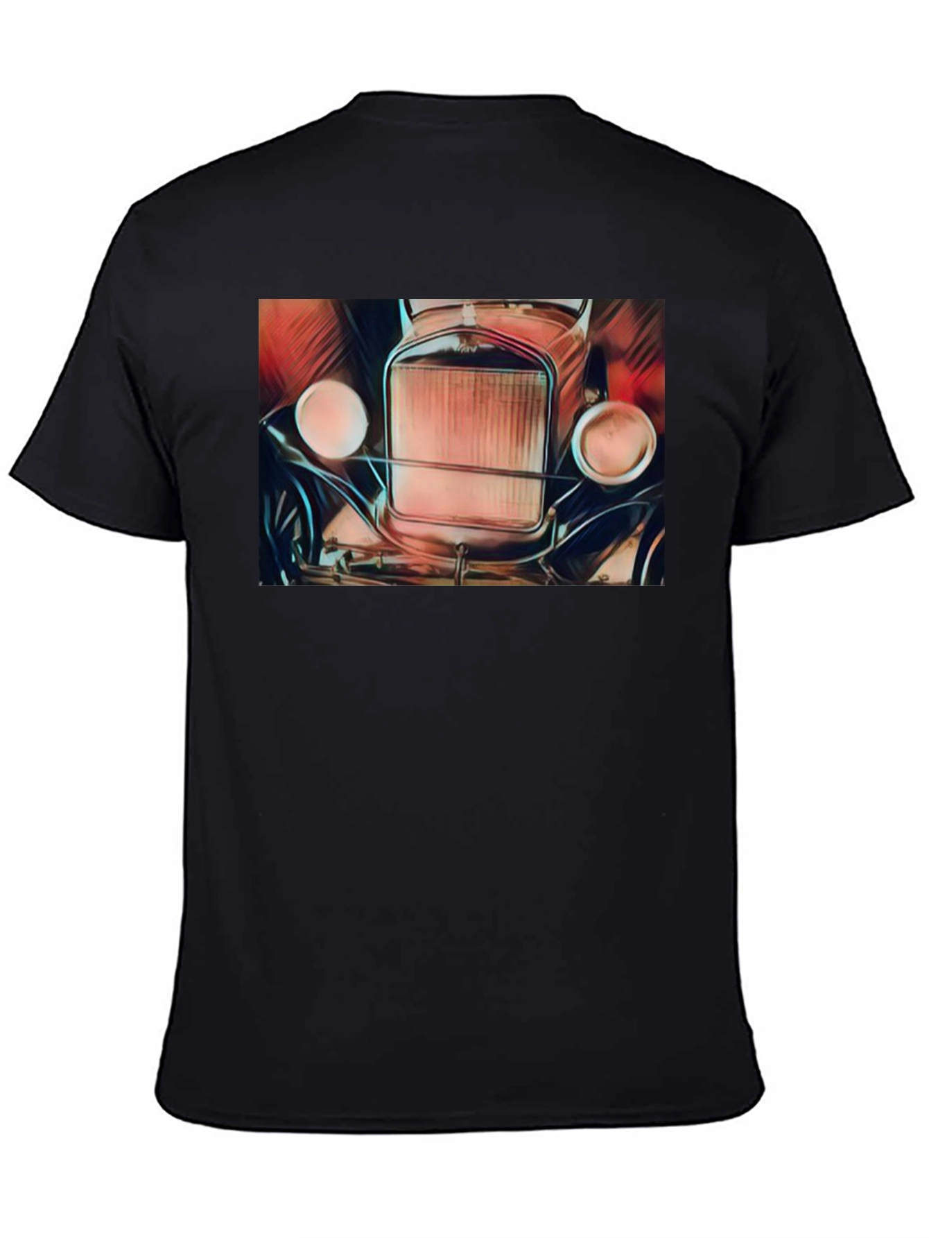 Vintage Car Graphic Tee - Classic Auto Lover Shirt