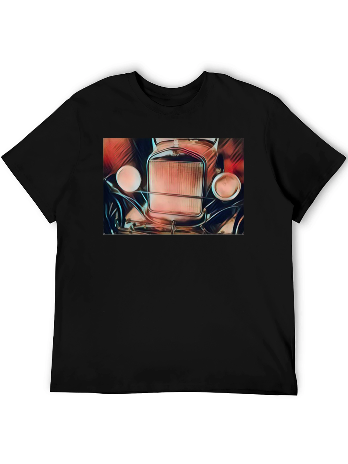 Vintage Car Graphic Tee - Classic Auto Lover Shirt