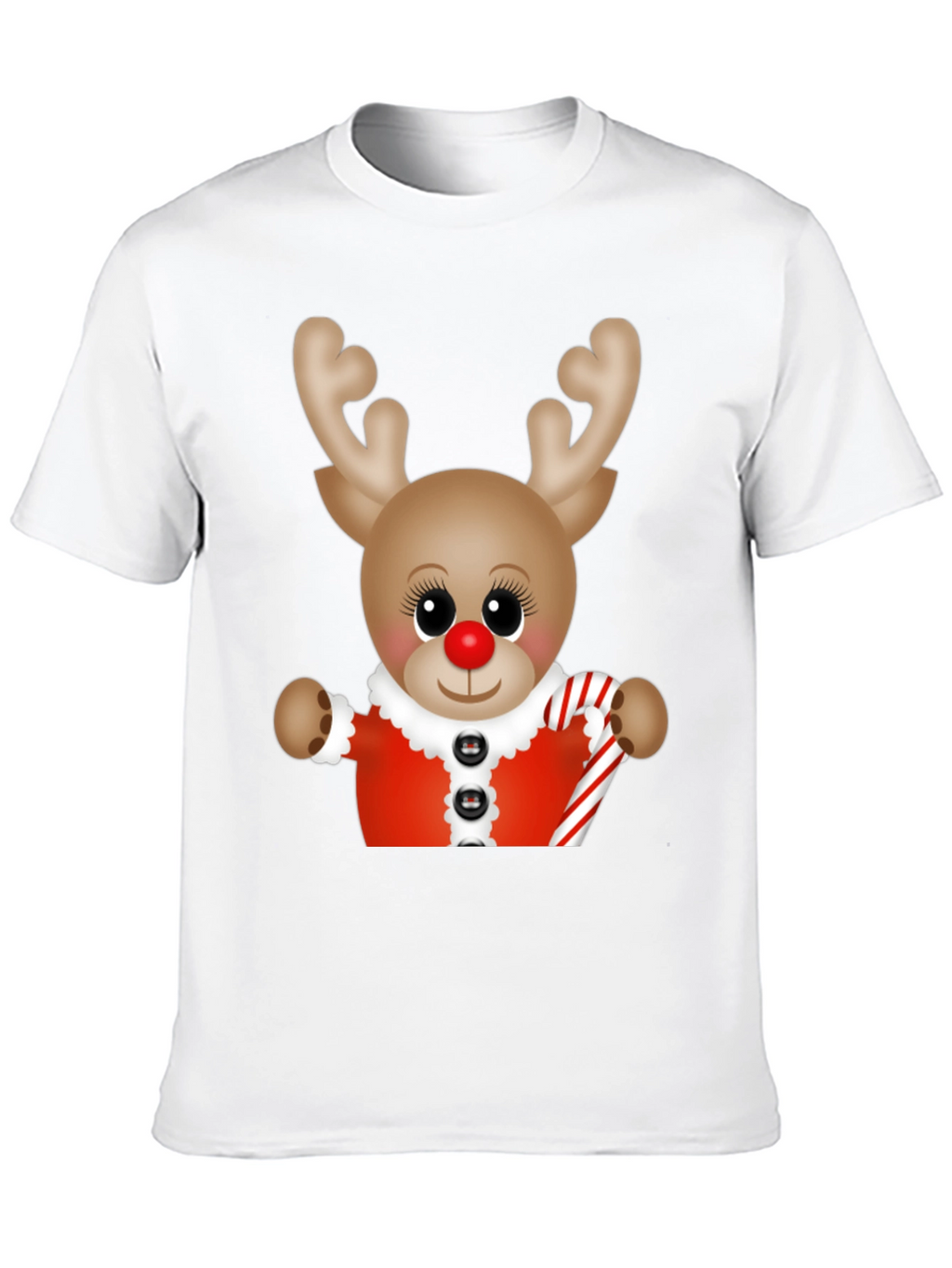 Festive Reindeer Christmas T-Shirt