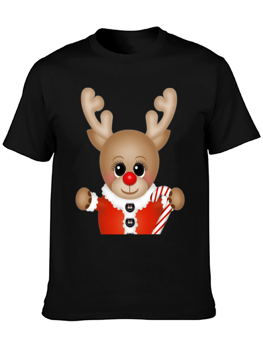 Festive Reindeer Christmas T-Shirt
