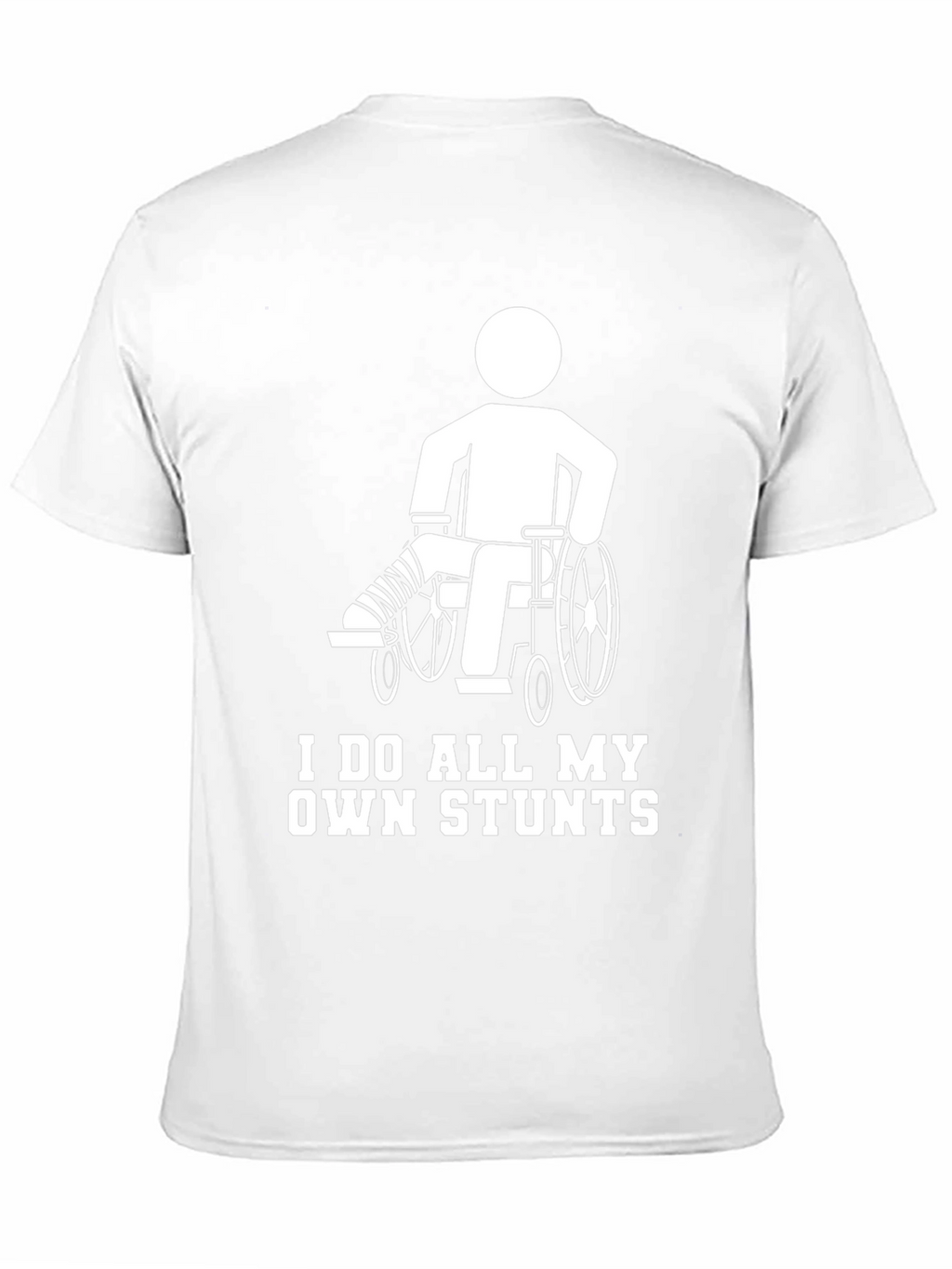 Funny Stuntman Wheelchair Humor T-Shirt