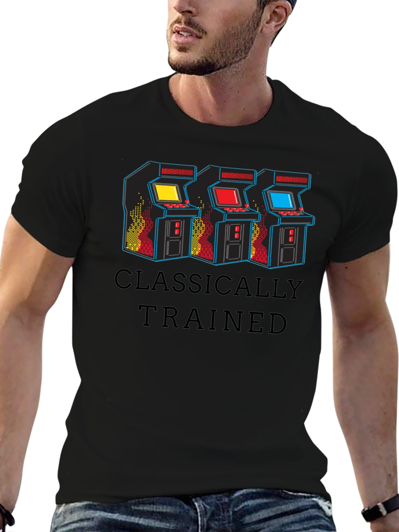 Classically Trained Retro Arcade Gamer T-Shirt